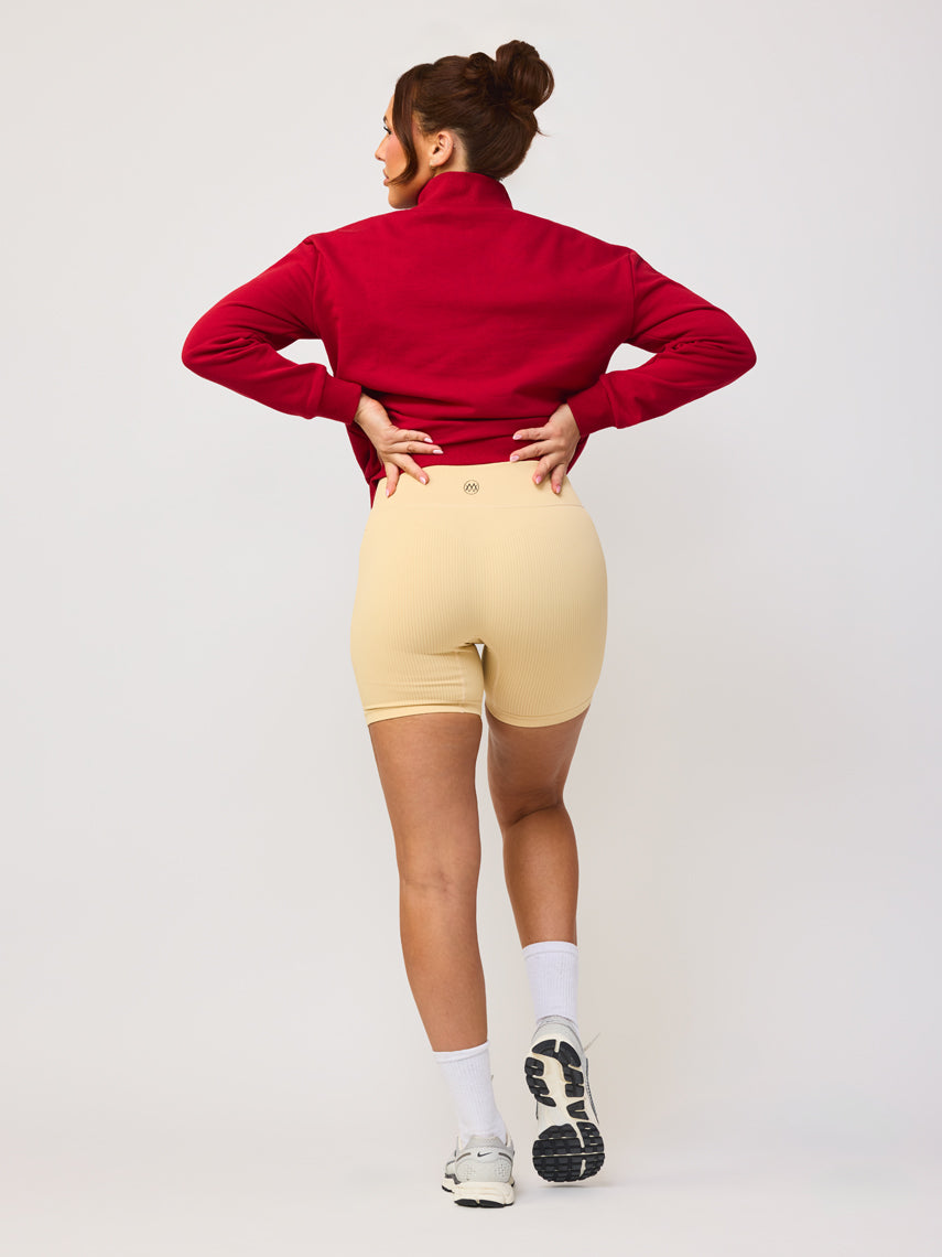 Tessa Pullover- Red Rose