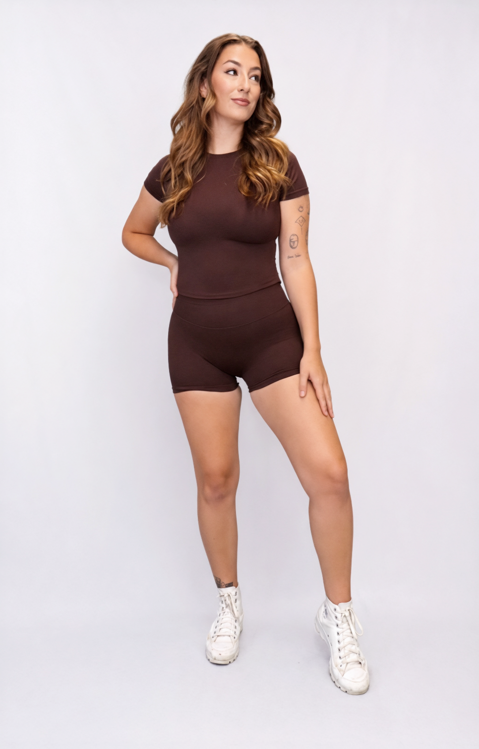 Amber Crop Tee