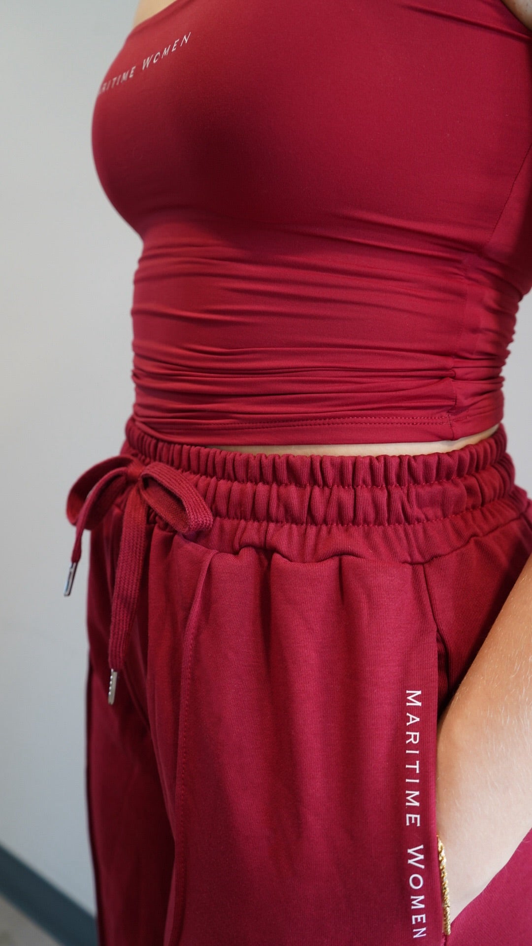 Josie Lounge Pants - Winter Red