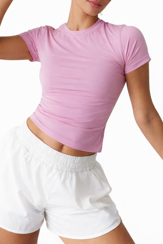 Zoe Baby Tee - MW Pink