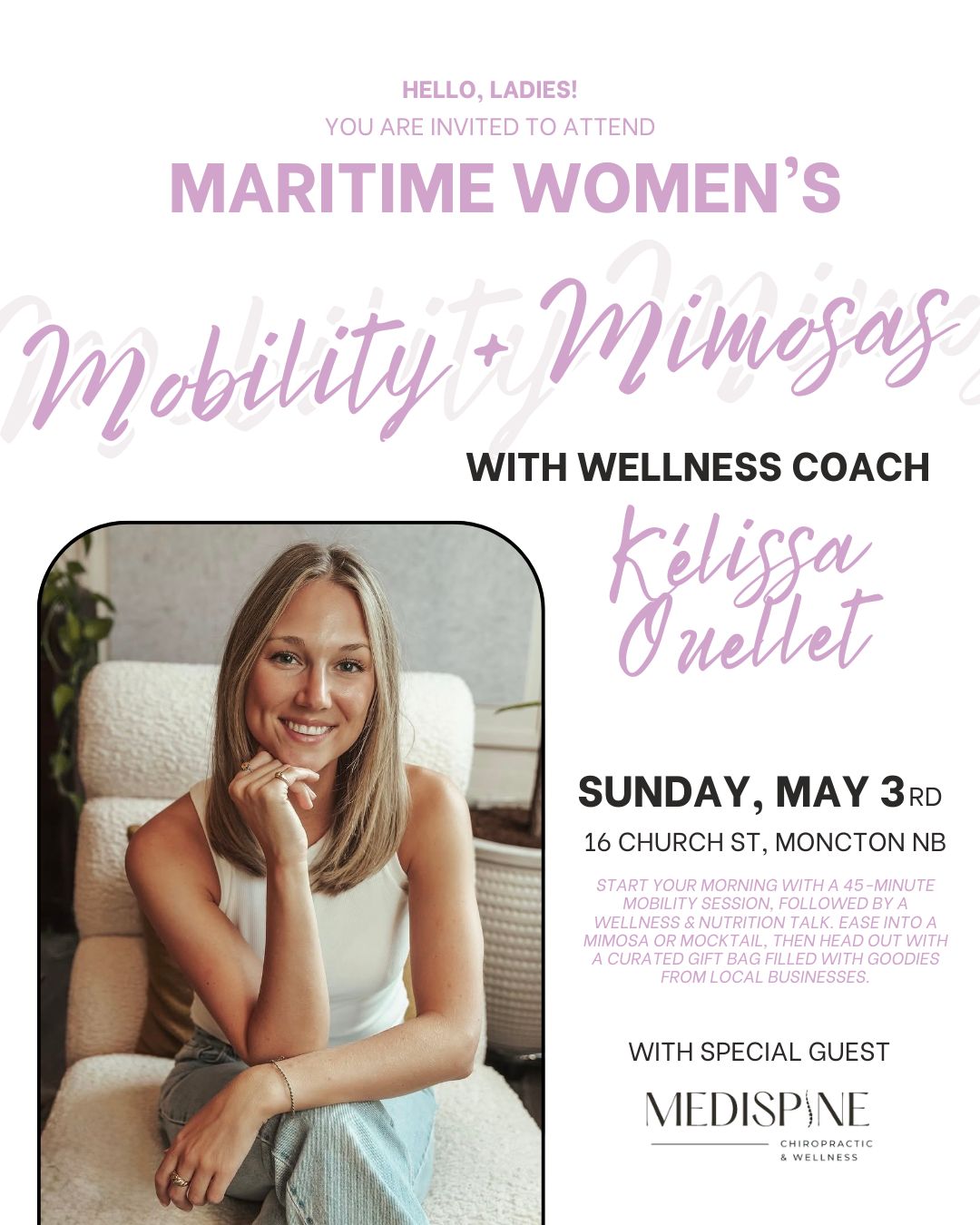 Mobility & Mimosas Event