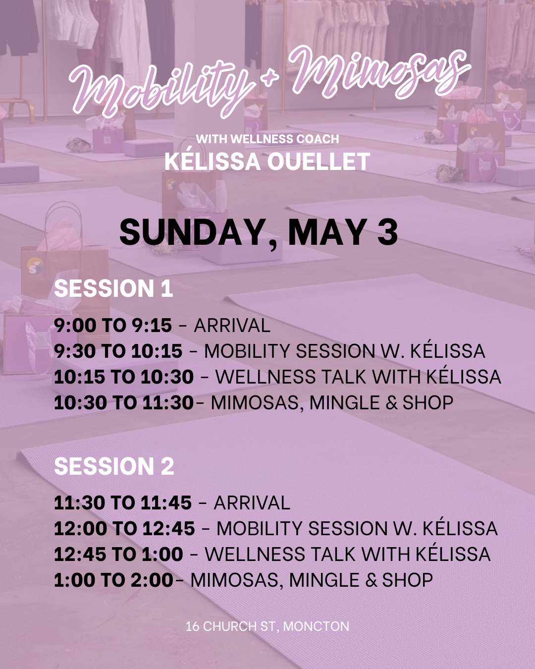 Mobility & Mimosas Event