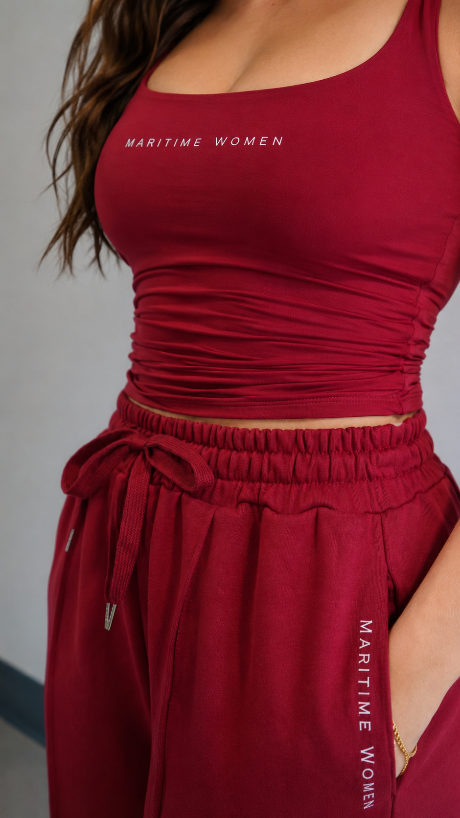 Josie Lounge Pants - Red Rose