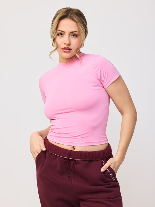 Zoe Baby Tee - MW Pink